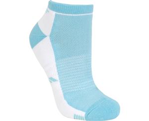 Trespass Womens/Ladies Occo Athletic Trainer Socks (1 Pair) (Blue Water) - TP181