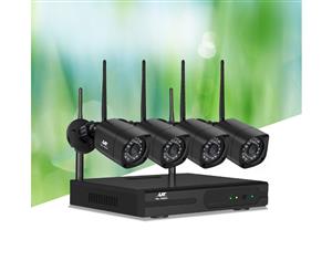 UL-TECH CCTV Wireless 4 Security Camera System Set Outdoor IP WIFI 1080P 8CH NVR