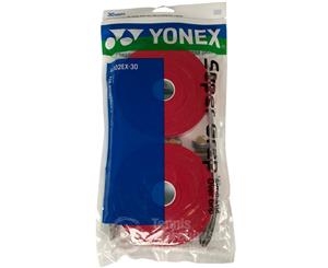 Yonex Super Grap 30 Pack Red Overgrips