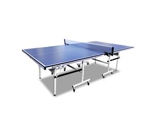 2019 Blue 16mm Double Happiness Ping Pong Table Tennis Table + Free Gift Pack