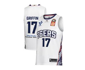 Adelaide 36ers 19/20 NBL Basketball Authentic Away Jersey - Eric Griffin