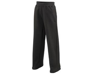 Awdis Childrens Unisex Jogpants / Jogging Bottoms / Schoolwear (Pack Of 2) (Jet Black) - RW6842