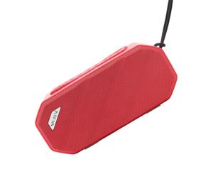 Bluetooth V2.1 Portable Stereo Speaker Water Resistant Usb Tf Fm Red