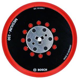Bosch 150mm Medium Hook & Loop Random Orbital Sander Backing Pad - Suits Various Brands
