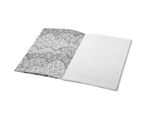 Bullet Doodle Colour Therapy Notebook (White) - PF699