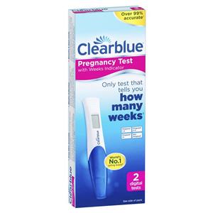 Clearblue Digital Pregnancy Test with Conception Indicator 2 Tests