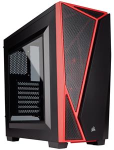 Corsair Carbide SPEC-04 Black/Red (CC-9011107-WW) USB3.0 Mid Tower Case without PSU