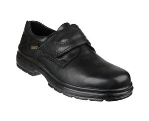 Cotswold Mens Birdlip Waterproof Touch Fasten Shoes (Black) - FS3725