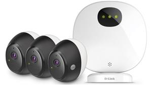 D-Link OMNA 3-Pack Wire-Free Indoor/Outdoor Camera Kit