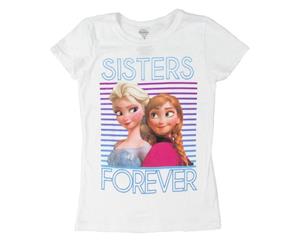 Disney Frozen Sisters Forever Girls 7-16 Tee Shirt