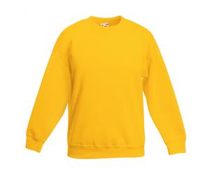 Fruit Of The Loom Kids Unisex Premium 70/30 Sweatshirt (Pack Of 2) (Sunflower) - RW6860
