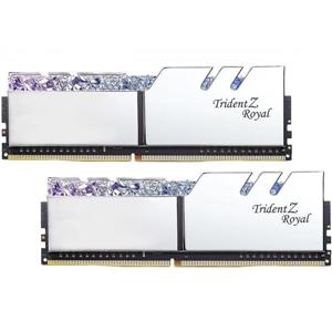 G.Skill Trident Z Royal Silver (F4-3600C18D-16GTRS) 16GB Kit (8GBx2) DDR4 3600 Desktop RAM