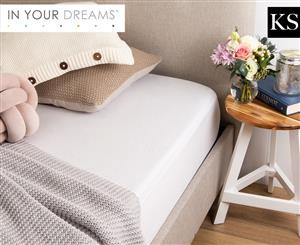 In Your Dreams King Single Bed Bamboo Waterproof Mattress Protector