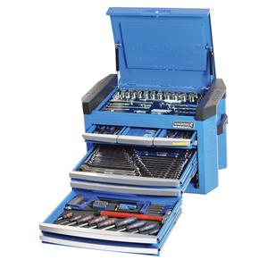 Kincrome Contour 207 Piece 8 Drawer Electric Blue Tool Kit
