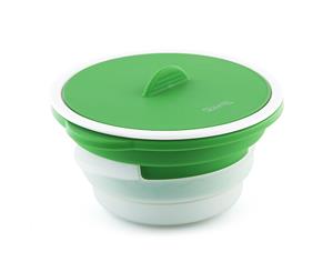 Microwave Streamer Silicone Steam Steaming Cooker Container Multi-steam Multipurpose Food Grade