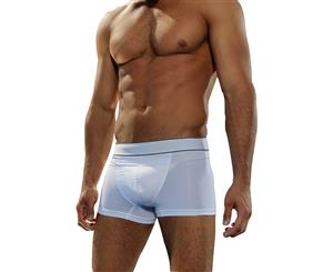 Outdoor Look Mens Breathable Boxer Briefs - White/ Black