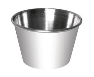 Pack of 12 Olympia Dipping Pot Stainless Steel 340ml