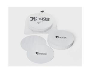 Precision Large Round Rubber Marker Discs White (Set of 20)