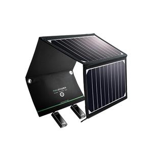 Ravpower 16W Solar Panel 2 USB Port Solar Portable Charger Waterproof Foldable