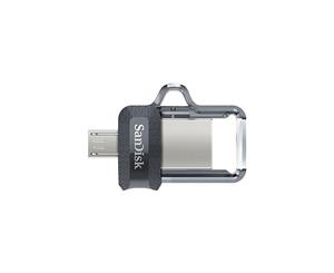 SANDISK OTG ULTRA DUAL USB DRIVE 3.0 FOR ANDRIOD PHONES 32GB 150MB/s SDDD3-032G