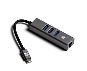 STM Compact USB-C Hub w/ 3 x USB-A + Ethernet