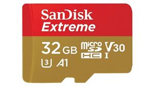SanDisk Extreme 32GB Micro SD UHS-I Memory Card