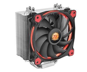 Thermaltake (CL-P021-AL12RE-A)Riing Silent 12 Red Multi-Socket Universal CPU Cooler with Fan Clips