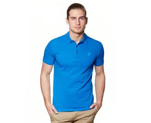 Versace Men's Polo Shirt - Light Blue