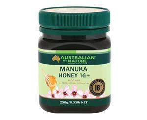 Australian by Nature 16+ 250g Manuka Honey - New Zealand (MGO 600)