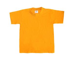 B&C Kids/Childrens Exact 190 Short Sleeved T-Shirt (Gold) - BC1287