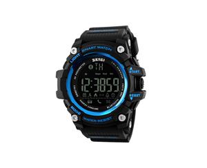 Bluetooth Digital Sports Watch With Health FitnesTracker Compatible with Android and Apple-Blue