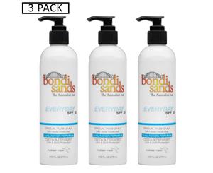 Bondi Sands Everyday SPF15 Gradual Tanning Milk Body Moisturiser 275ml - 3 Pack