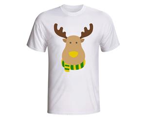 Brazil Rudolph Supporters T-shirt (white)