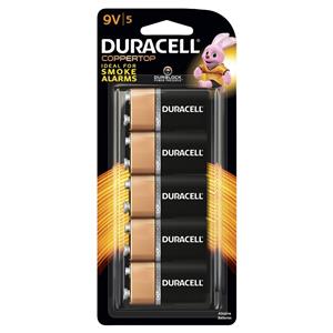 Duracell 9V Batteries - 5 Pack