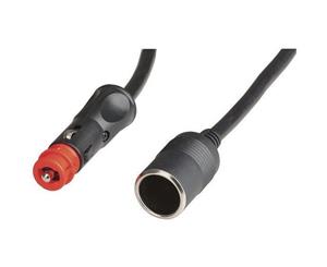 Heavy Duty 10A Cigarette 5m Extension Lead Fitted with convertible cigarette or merit plug