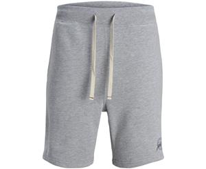 Jack & Jones Men's Hazy Sweat Shorts Light Grey Melange