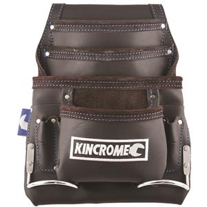 Kincrome Leather Single Pouch Nailbag Tool Belt