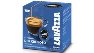 Lavazza A Modo Mio Dek Cremoso Decaffeinated Coffee Capsules - 16 Pack