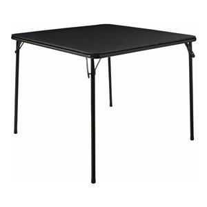 Marquee Black Folding Card Table