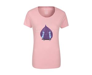 Mountain Warehouse Wms Is It A Date Printed Womens Tee Tshirt - Pink