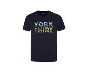 Mountain Warehouse Yorkshire Tee Lightweight & Breathable Easy Care - Blue