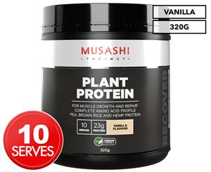 Musashi Plant Protein Powder Vanilla 320g