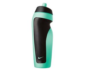 Nike 600ml Water Bottle Training Hydration Sports Drink BPA Free Mint/Black