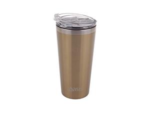 Oasis Double Wall Insulated Travel Mug 480ml Champagne