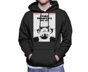 Original Stormtrooper Storm Troopers Day Off Parody Men's Hooded Sweatshirt - Black