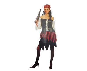 Pirate Lady Caribbean Costume Fancy Dress