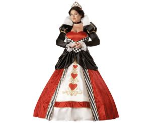 Queen of Hearts Elite Collection Adult Plus Women's Costume