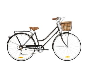 Reid Classic PLUS Vintage Bike Ladies Bikes Retro BICYCLE Shimano 7 - Speed - Black