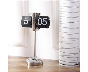 Retro Style Flip Clock For Home Office Desk Shelf Extendable 32-65cm Battery Powered