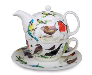 Roy Kirkham Tea for One Set Garden Birds